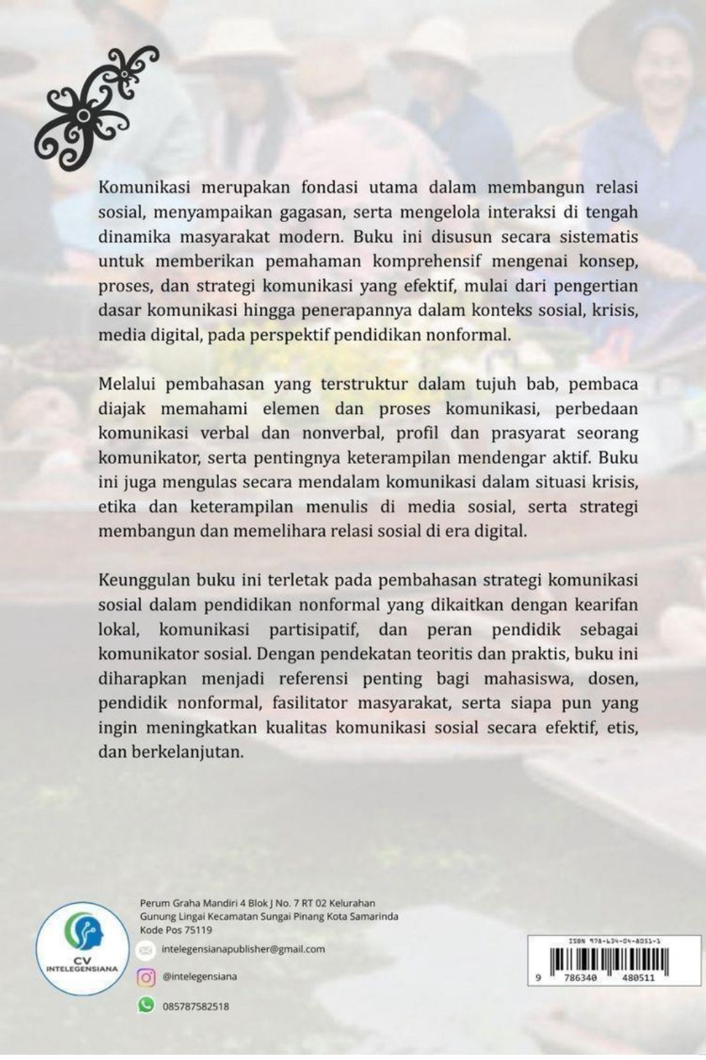 Sampul Belakang Strategi Komunikasi Sosial dalam Perspektif Pendidikan Nonformal