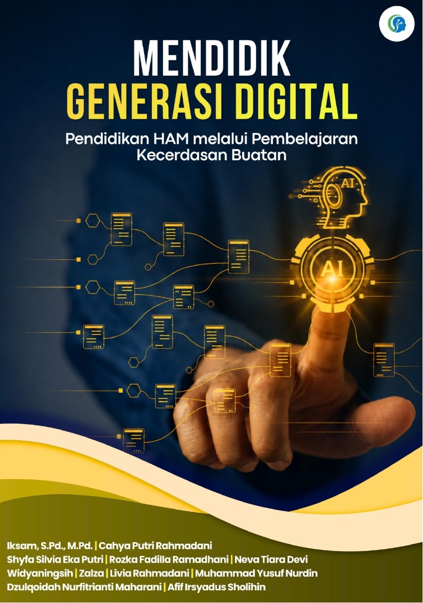 Sampul Depan Mendidik Generasi Digital Pendidikan HAM melalui Pembelajaran Kecerdasan Buatan