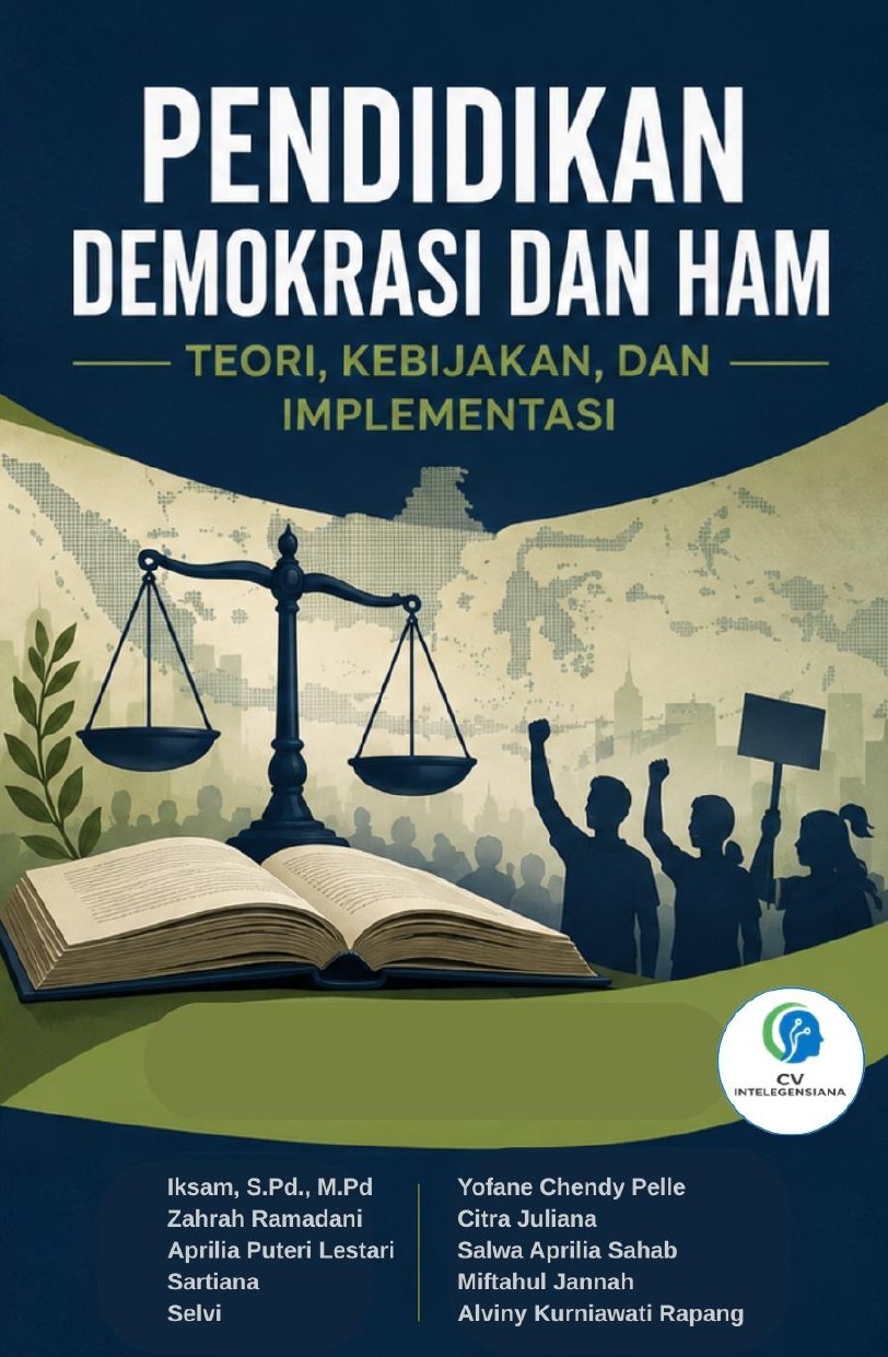 Sampul Depan Pendidikan Demokrasi dan HAM Teori, Kebijakan, dan Implementasi